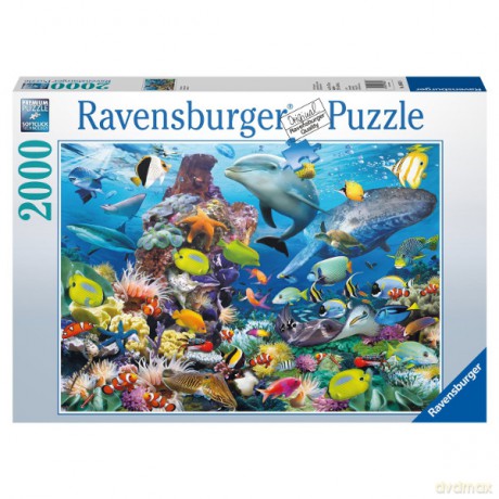 RAVENSBURGER 2000 el. Świat oceanu [PUZZLE]