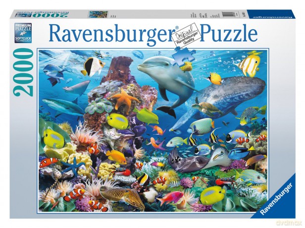 RAVENSBURGER 2000 el. Świat oceanu [PUZZLE]