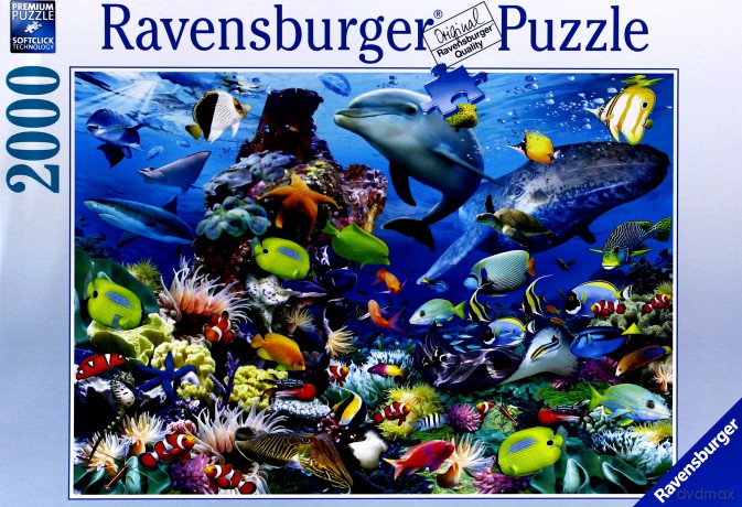 RAVENSBURGER 2000 el. Świat oceanu [PUZZLE]