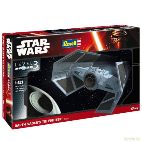 REVELL Gwiezdne Wojny Dath Vaders tie fighter (Star Wars) [MODELARSTWO]