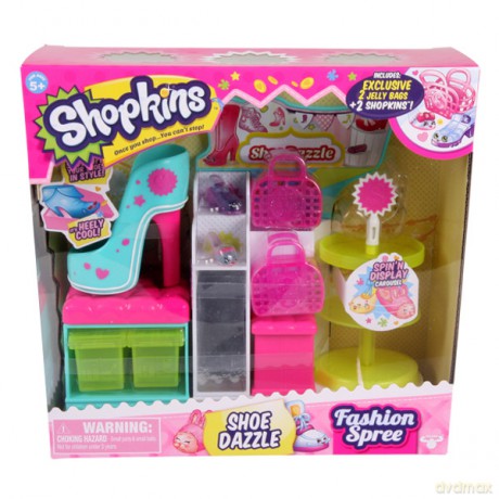SHOPKINS Garderoba na buty, zestaw S3 [FIGURKA]