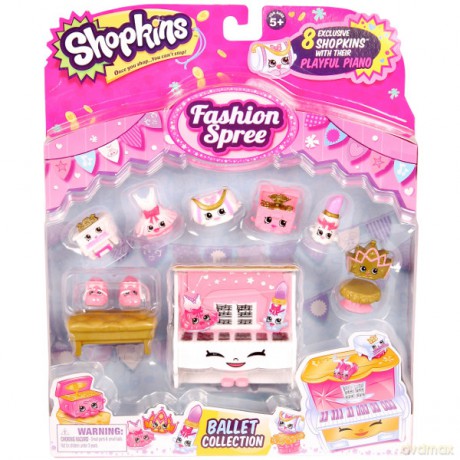 SHOPKINS Szał mody, Kolekcja balet S3 [FIGURKA]