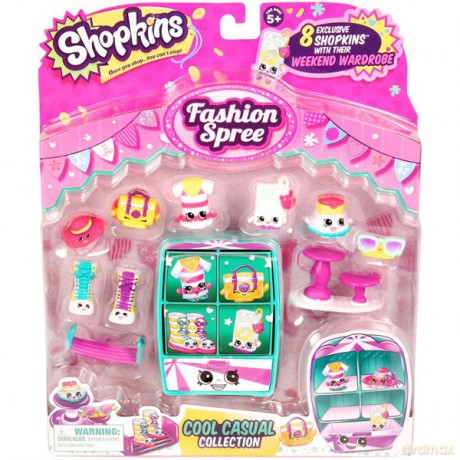 SHOPKINS Szał mody, Wesoła szafka S3 [FIGURKA]