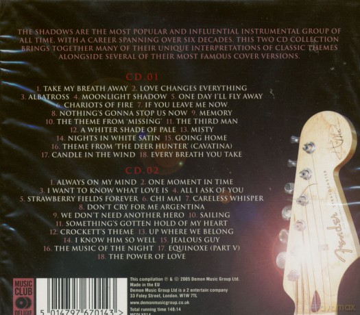The Shadows: Memories 36 Guitar Moods [2CD]
