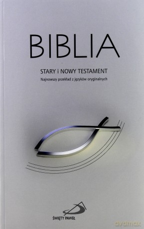 Biblia. Stary i Nowy Testament (szara) [KSIĄŻKA]