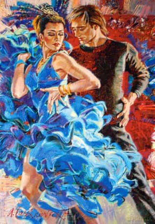 CASTORLAND 1000 el. Dance in the Turquoise Tones [PUZZLE]