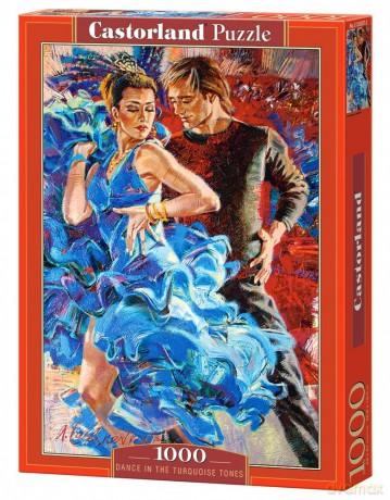 CASTORLAND 1000 el. Dance in the Turquoise Tones [PUZZLE]