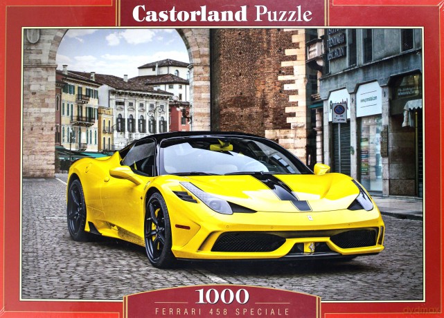 CASTORLAND 1000 el. Ferrari 458 Spectacle [PUZZLE]