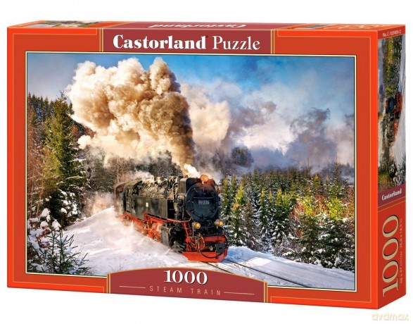 CASTORLAND 1000 el. Kolej parowa [PUZZLE]
