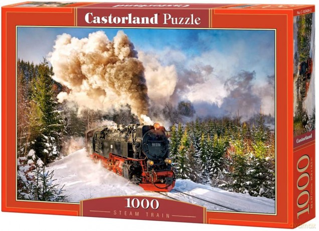 CASTORLAND 1000 el. Kolej parowa [PUZZLE]