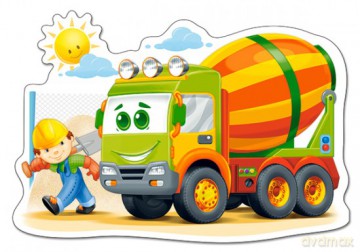 CASTORLAND 12 el. maxi Betoniarka [PUZZLE]