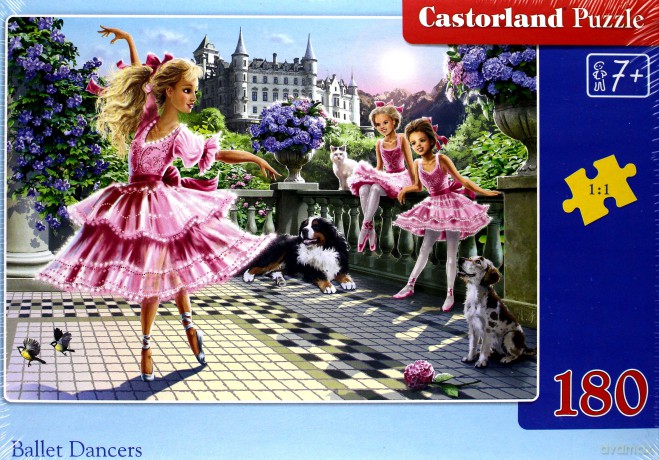 CASTORLAND 180 el. Baletnica [PUZZLE]