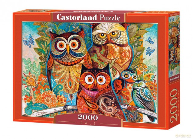 CASTORLAND 2000 el. Sowy [PUZZLE]