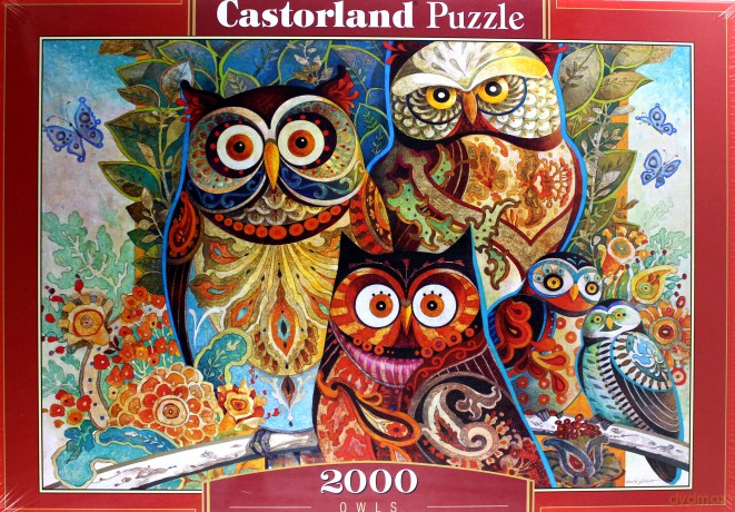CASTORLAND 2000 el. Sowy [PUZZLE]