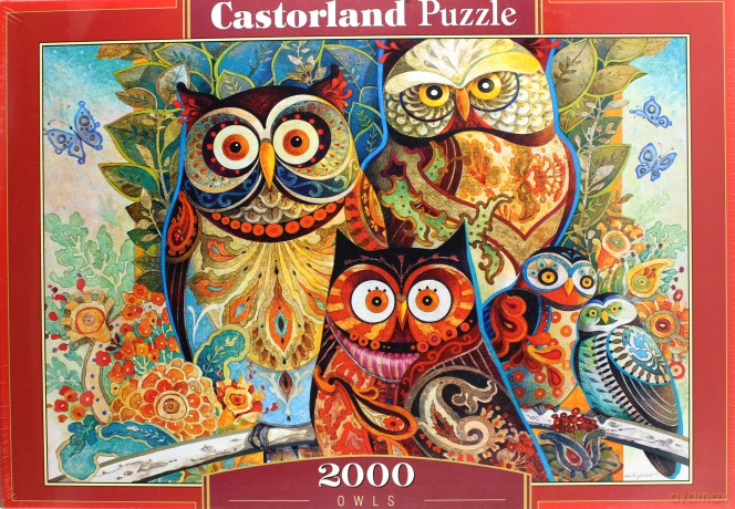 CASTORLAND 2000 el. Sowy [PUZZLE]