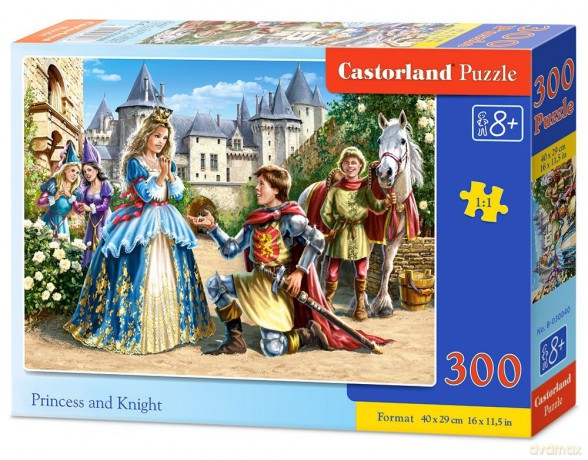 CASTORLAND 300 el. Księżniczka i Rycerz [PUZZLE]