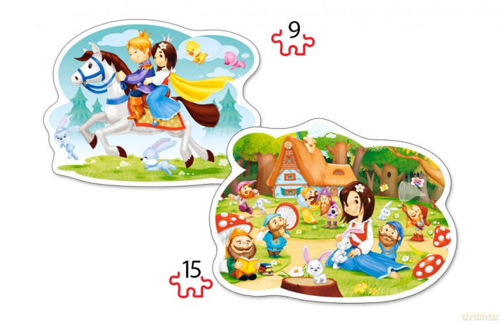 CASTORLAND Kontur - Snow white [PUZZLE]