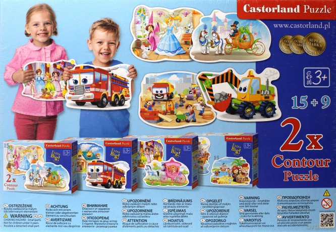 CASTORLAND Kontur - Strażacy w akcji [PUZZLE]