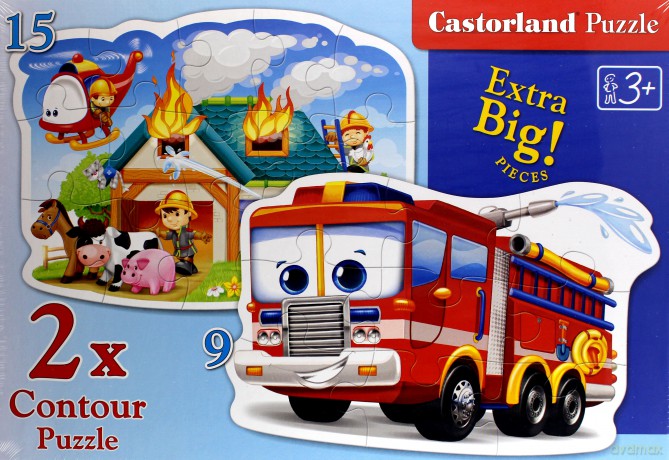 CASTORLAND Kontur - Strażacy w akcji [PUZZLE]