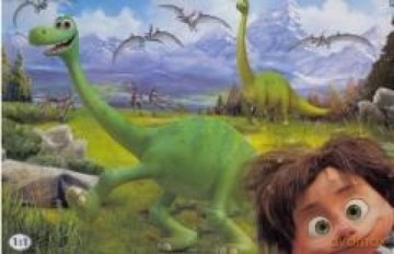 CLEMENTONI 100 el. Maxi Dobry Dinozaur [PUZZLE]