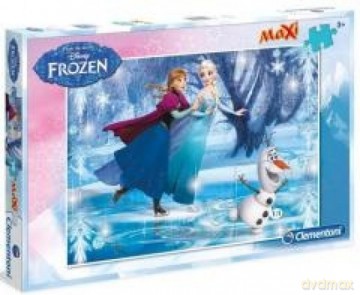 CLEMENTONI 100 el. Maxi Kraina Lodu [PUZZLE]