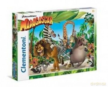 CLEMENTONI 104 el. Madagascar [PUZZLE]