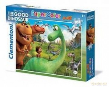 CLEMENTONI 104 el. Maxi Dobry Dinozaur [PUZZLE]