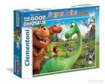 CLEMENTONI 104 el. Maxi Dobry Dinozaur 2 [PUZZLE]