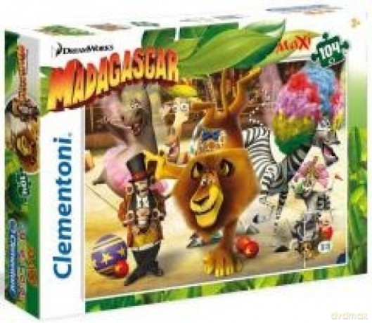 CLEMENTONI 104 el. Maxi Madagascar 2 [PUZZLE]