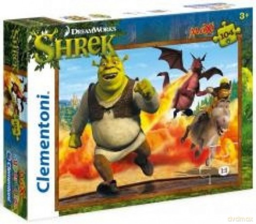 CLEMENTONI 104 el. Maxi Shrek [PUZZLE]