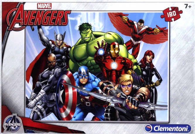 CLEMENTONI 180 el. Avengers [PUZZLE]