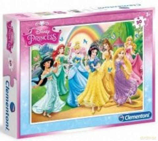 CLEMENTONI 30 el. Księżniczki [PUZZLE]