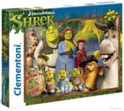 CLEMENTONI 500 el. Shrek [PUZZLE]
