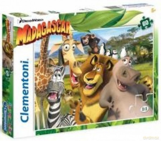 CLEMENTONI 60 el. Madagascar [PUZZLE]