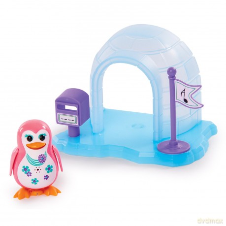 DUMEL DigiPenguins Pingwinek z igloo, 3 rodzaje