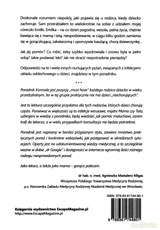 Emilka ma znowu katar. Poradnik dla rodziców - Konrad Kokurewicz [KSIĄŻKA]