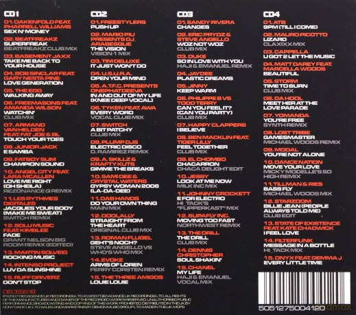 Various Artists: The No.1 Club Anthems Album [4CD]
