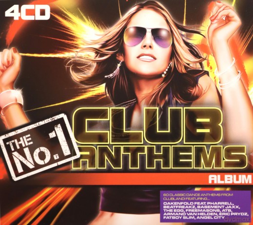 Various Artists: The No.1 Club Anthems Album [4CD]