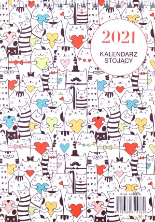 Kalendarz 2021 Biurkowy Stojący [KALENDARZ]