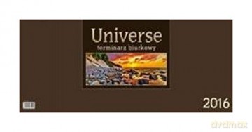 Kalendarz 2019 Biurkowy Universe - brąz [KALENDARZ]