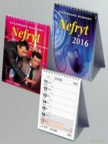 Kalendarz 2016 Biurowy Nefryt [KALENDARZ]