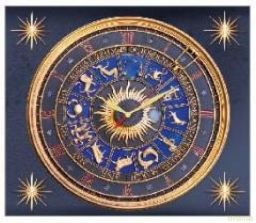 Kalendarz 2016 Czterodzielny Zegar Zodiak GZM872 [KALENDARZ]