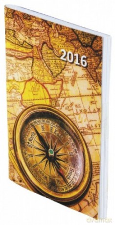 Kalendarz 2016 Kieszonkowy Tygodniowy PCV [KALENDARZ]