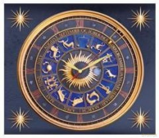 Kalendarz 2016 Trójdzielny Zegar Zodiak GZM872 [KALENDARZ]