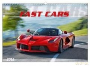 Kalendarz 2016 Wieloplanszowy Fast Cars [KALENDARZ]