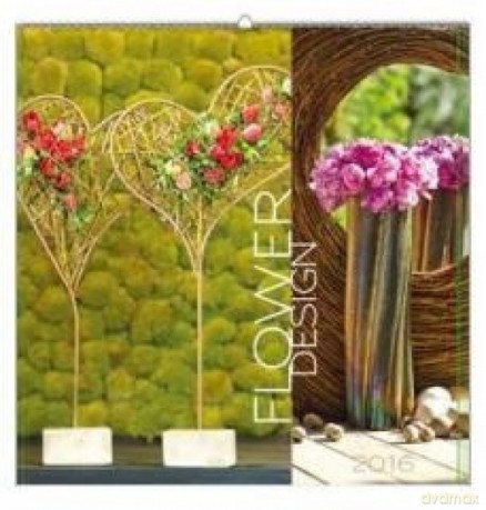 Kalendarz 2016 Wieloplanszowy Flower Design [KALENDARZ]