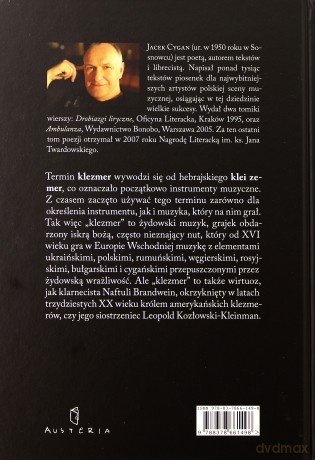 Klezmer Opowieść o życiu Leopolda Kozłowskiego-Kleinmana - Jacek Cygan [KSIĄŻKA]