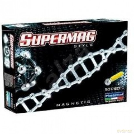 Klocki magnetyczne. Supermag Style 50 [KLOCKI]