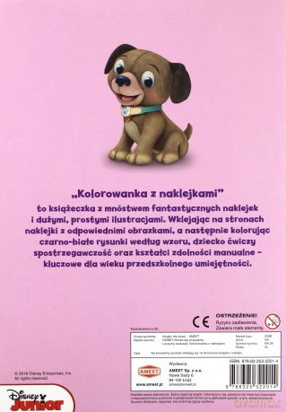 Kolorowanka z naklejkami. Klinika dla pluszaków [KSIĄŻKA]