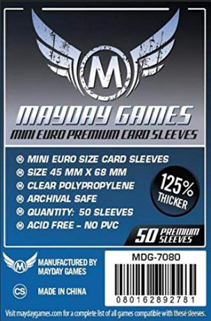 Koszulki Mini Euro 45x68 (50 szt) [GRA]